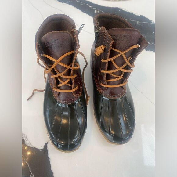 Sperry Shoes - Sperry Women's Brown and Black Duck Boots